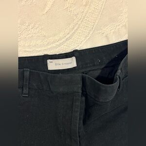 GAP Black Slim Cropped Trousers B12